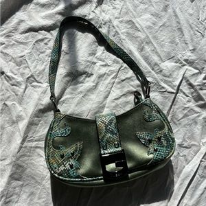 Y2K Vintage Metallic Mini Shoulder Bag